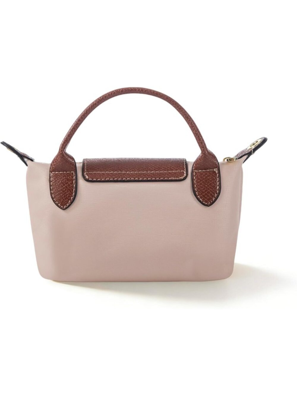 Women's Dusty Pink Crossbody Handbag with Adjustable Strap Fashion Shoulder Bag - Picture 6 of 7